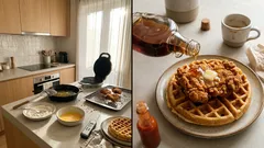 Chicken and waffles: a origem improvável deste clássico doce-salgado — e a receita para o fazer em casa
