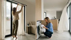 O intervalo certo para lavar as cortinas (e a do duche) — e quando vale a pena antecipar